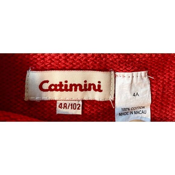 Pirate Boy’s Cotton Sweater Orange Size:4 - Picture 3 of 6